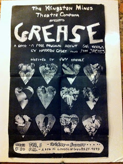 Poster for the original 1971 Chicago production of Grease