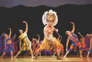 Nick Afoa as Simba – He Lives In You. The Lion King Sydney. Image by Deen van Meer