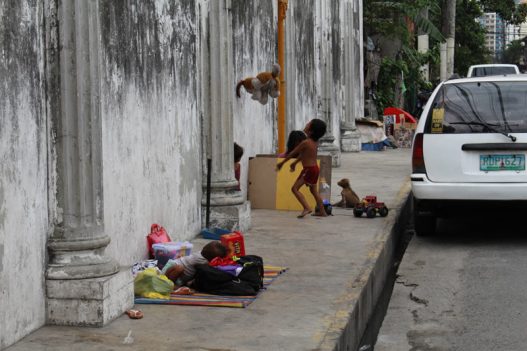On the streets of Manila, 2014