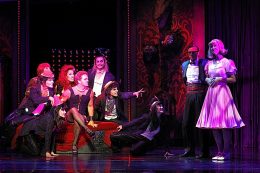 The cast of the Rocky Horror Show 2014. Image by Jeff Busby