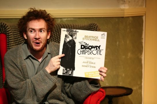 Jay James-Moody in Squabbalogic's The Drowsy Chaperone. Image by Michael Francis of Francis Fotography