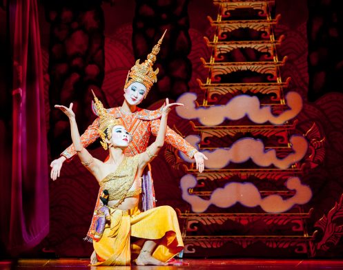 Yongying Woo and Hayanah Pickering in Opera Australia's The King and I , Brisbane