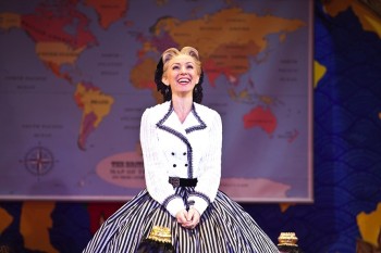 Lisa McCune as Anna Leonowens in The King and I. Image by Belinda Strodder
