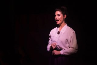 Caitlin Berry stars in Loving Repeating. Image by James Terry