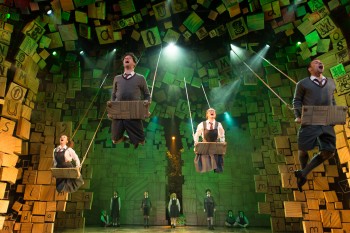 The Royal Shakespeare Company's production of Roald Dahl's Matilda The Musical. Photo by Manuel Harlan.
