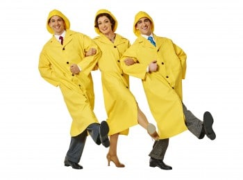 The new leading trio of Singin' in the Rain. Photo by Brian Geach.