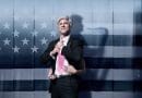 Matt Dyktynski as Bill Clinton in Clinton The Musical. Image by Robert Frith