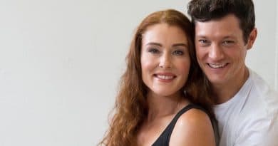 Jemma Rix and Rob Mills in Ghost