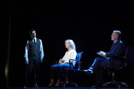 091 Brendan Hanson, Rachael Beck, Michael Cormick. Next to Normal. Image by Gary Marsh