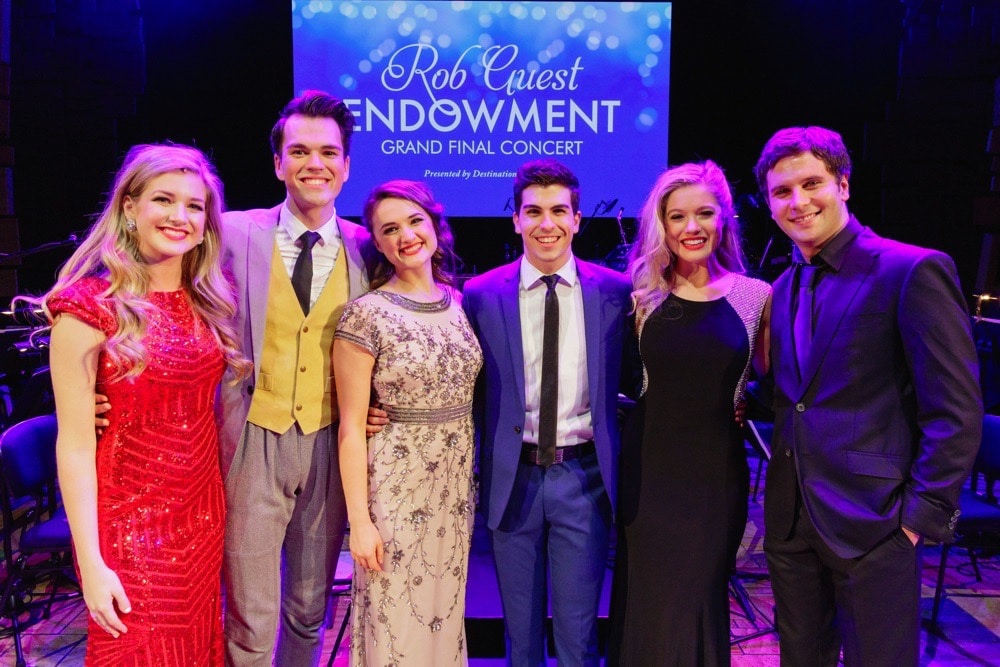 The six finalists at the Rob Guest Endowment Gala, 2015. Image by Robert Catto