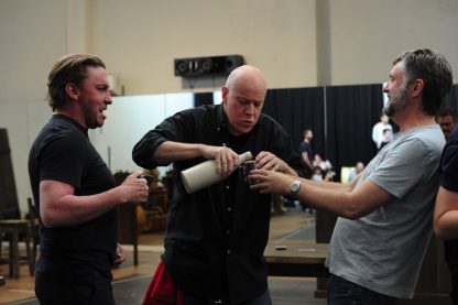 Fiddler on the Roof rehearsals. Image by Jim Lee