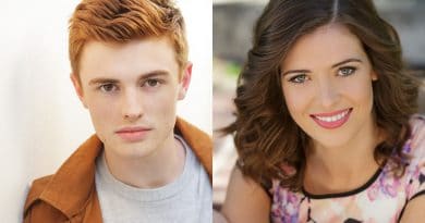 Joel Granger (photo by Mark Flower) and Matilda Moran