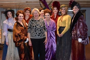 Female ensemble cast of My Fair Lady with