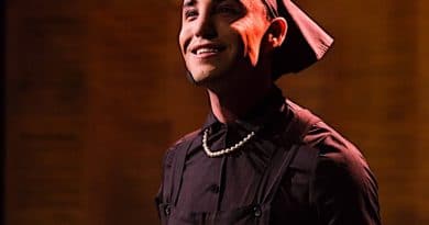 Ben Gerrard. I Am My Own Wife. Image by Rupert Reid