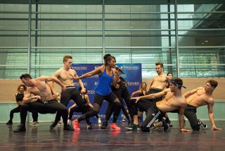 Paulini and ensemble of The Bodyguard