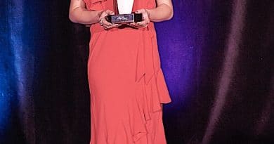 Georgina Hopson, winner of the 2017 Rob Guest Endowment