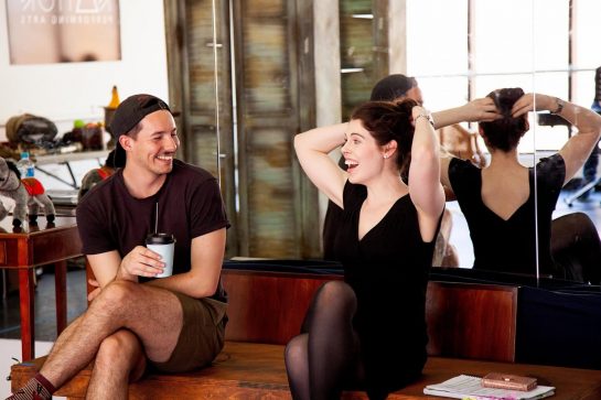 Finn Alexander and Caitlin Berry - Aspects of Love - photo by David Hooley