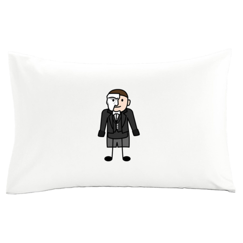 Phantom White Display Pillow Case