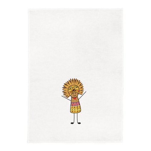 Lion King White Kitchen Tea Towel