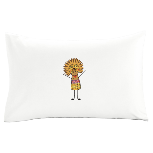 Lion King White Display Pillow Case