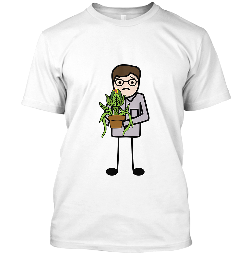 Seymour Men s White Crew Neck T Shirt AussieTheatre