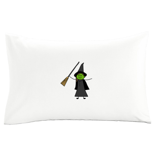 Wicked White Display Pillow Case