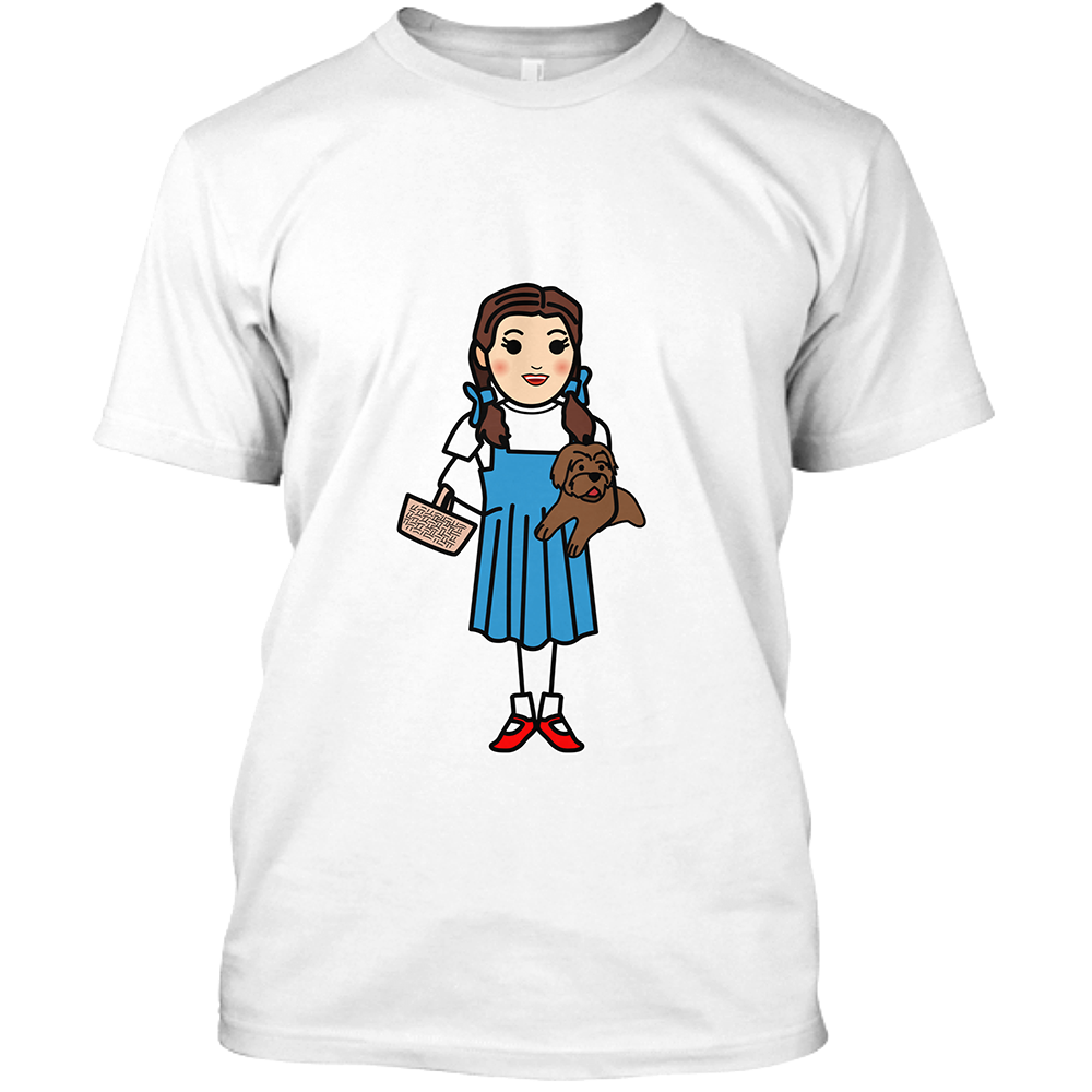 Dorothy Men's White T-Shirt