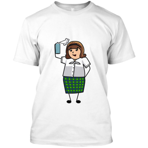 Tracy Mens White Crew Neck T-Shirt