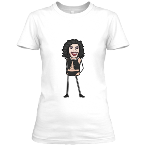 Frankenfurter Womens White Crew Neck T-Shirt