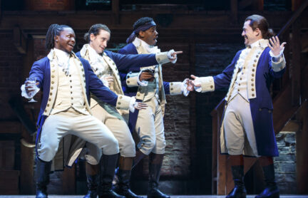 HamiltonREGIONAL/NATIONAL TOURSMUSICALPRIVATEBANK THEATRE18 WEST MONROE, CHICAGO, 60603From bastard orphan to Washington's right hand man, rebel to war hero, loving husband caught in the country's first sex scandal to Treasury head who made an untrust