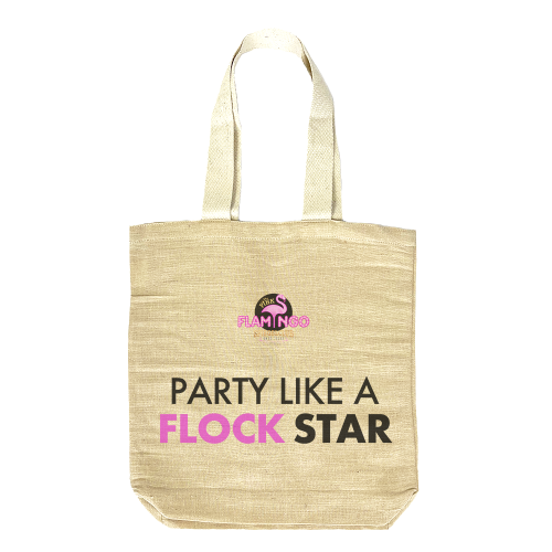 PF Premium Eco Tote Bag - PARTY LIKE A FLOCK STAR