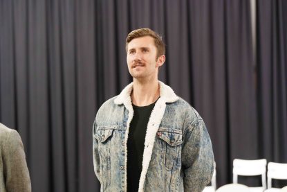Titanic Rehearsals - Samuel Ward - Pic Credit Paul Mulligan