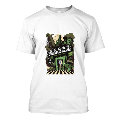 BeetleJuice #2 White Crew Neck T-Shirt