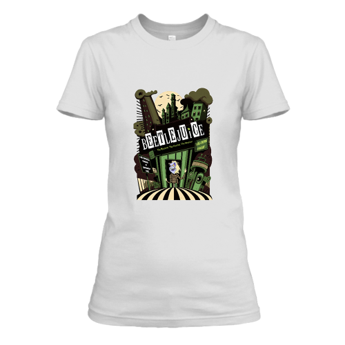 BeetleJuice #2 Women's White Crew Neck T-Shirt