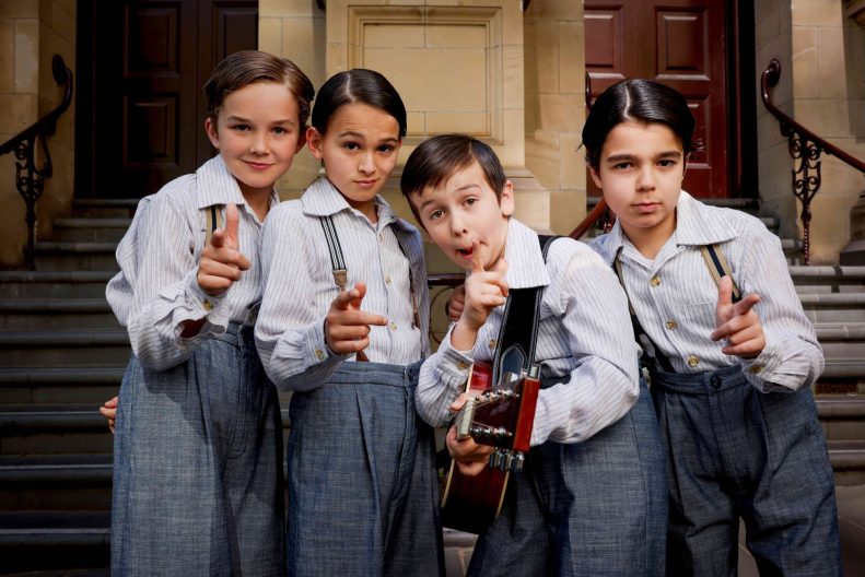 Young Elvis performers - Sebastian Dovey Cribbes (they_them), Daniel Lim, Orlando Corell, Luca Dahan_credit Nicole Cleary