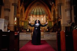Casey Donovan in Sister Act the Musical. Photo by Benny Capp