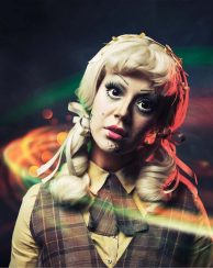 Grace Galloway as Jane Doe for RIDE THE CYCLONE, credit Charlie Flint