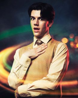 Josh Butler as Noel Gruber for RIDE THE CYCLONE, credit Charlie Flint