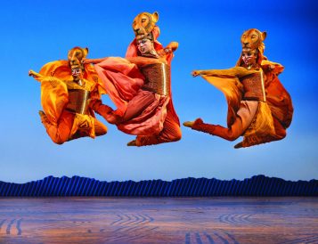 Lionesses. The Lion King. (c) Disney. Photo by Daniel Boud